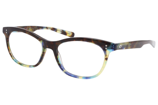  Costa Del Mar MRA110 06S1005 Eyeglasses Women's Full Rim Cat Eye Optical Frame 