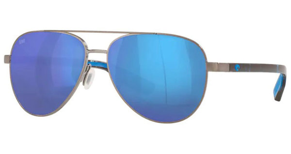  Costa Del Mar Polarized Peli Sunglasses Pilot Style 