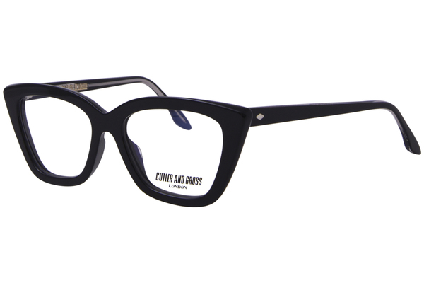  Cutler and Gross CG1241 Eyeglasses Women's Full Rim Cat Eye 