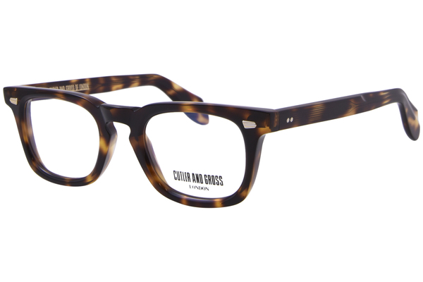  Cutler and Gross CGOP140649 Eyeglasses Men's Full Rim Rectangle Shape 