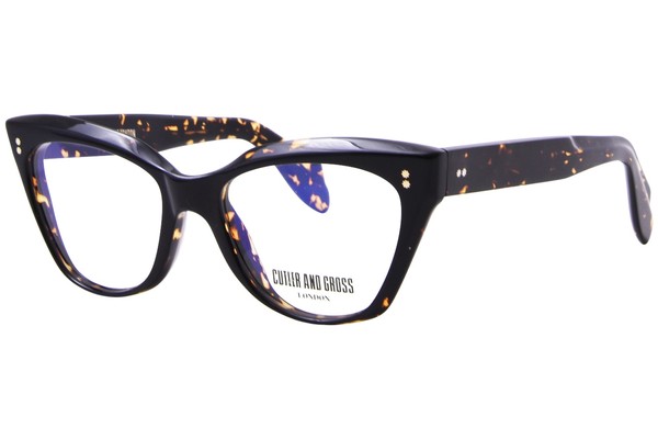  Cutler and Gross CGOP928852 Eyeglasses Women's Full Rim Cat Eye 