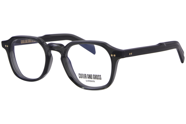 Cutler and Gross CGOPGR0348 Eyeglasses Full Rim Oval Shape