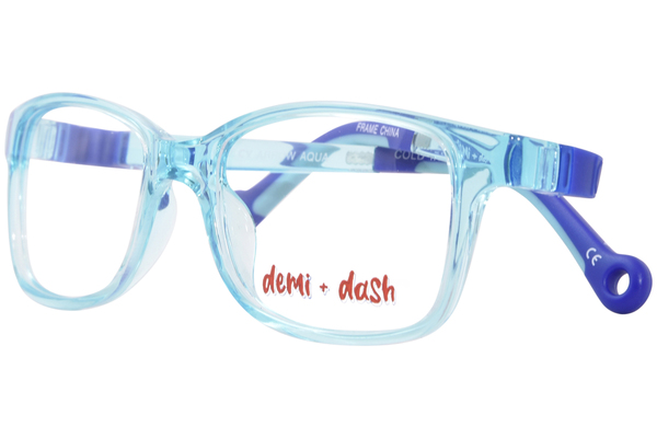 Demi + Dash Arrow Eyeglasses Youth Kids Full Rim Rectangle Shape