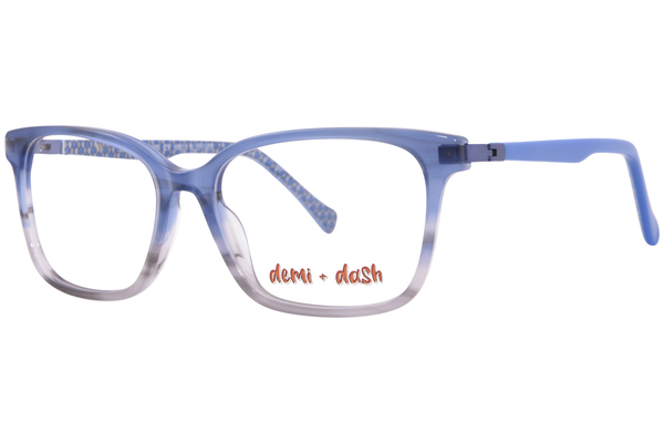  Demi + Dash Haven Eyeglasses Youth Kids Girl's Full Rim Square Shape 