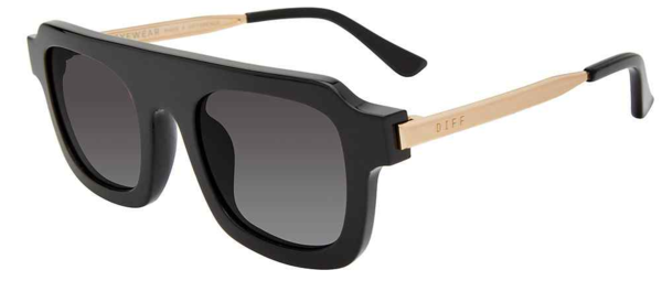 Diff SDFALDE Sunglasses Women's Square Shape