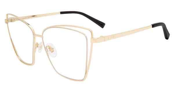 Diff VDFBCK3 Eyeglasses Women's Full Rim Cat Eye