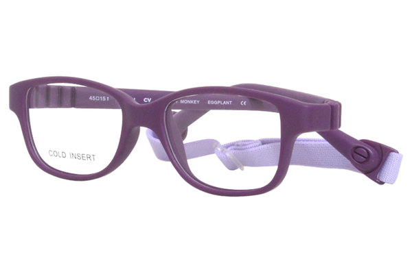  Dilli Dalli Chunky-Monkey Eyeglasses Youth Full Rim Rectangle Shape 