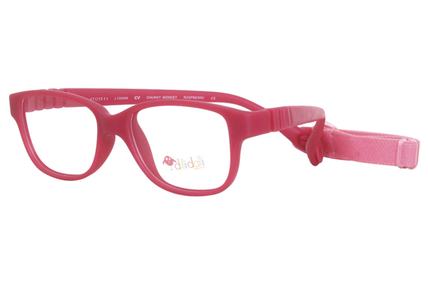  Dilli Dalli Chunky-Monkey Eyeglasses Youth Full Rim Rectangle Shape 