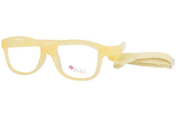  Dilli Dalli Truffles Eyeglasses Youth Full Rim Rectangle Shape 