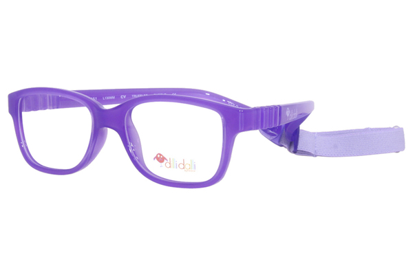  Dilli Dalli Truffles Eyeglasses Youth Full Rim Rectangle Shape 