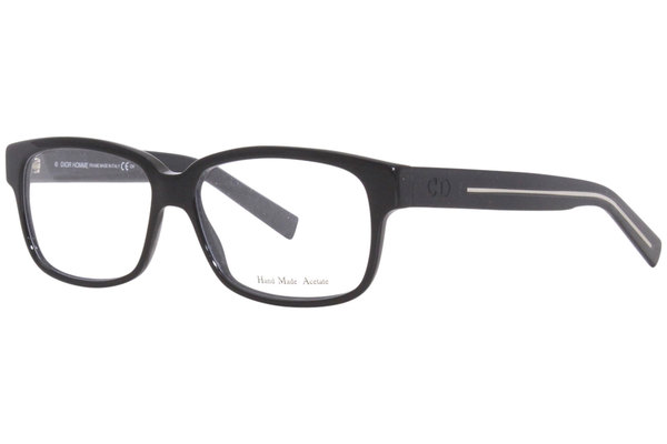  Dior Homme BlackTie150 Eyeglasses Men's Full Rim Square Optical Frame 