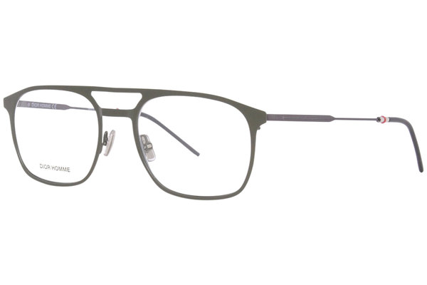 Dior Homme Dior0225 Eyeglasses Men's Full Rim Pilot Optical Frame 54mm