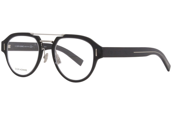  Dior Homme DiorFractionO5 Eyeglasses Men's Full Rim Pilot Optical Frame 