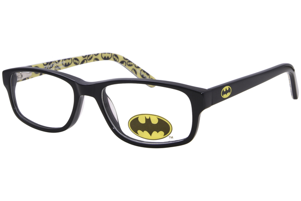  Disney Batman BME6B Eyeglasses Youth Kids Boy's Full Rim Rectangle Shape 