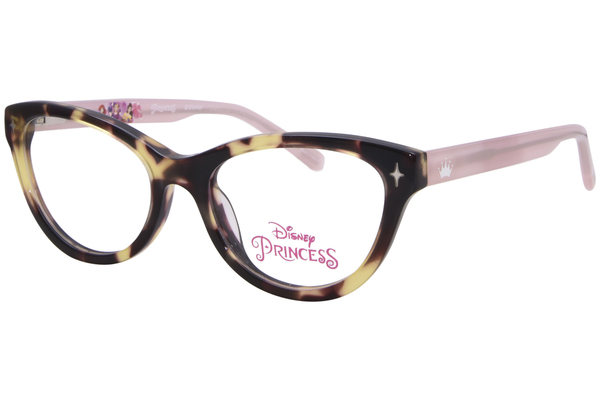  Disney Princesses PRE906 Eyeglasses Youth Kids Girl's Full Rim Cat Eye 