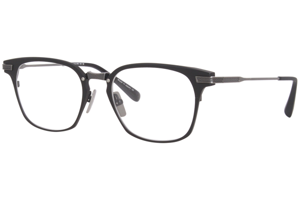 Dita Union DRX-2068-B Titanium Eyeglasses Men's Matte Black/Silver Full Rim  52mm | EyeSpecs.com