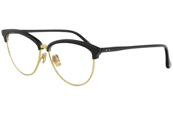  Dita Women's Eyeglasses Reflection DRX-3036 18K Gold Full Rim Optical Frame 