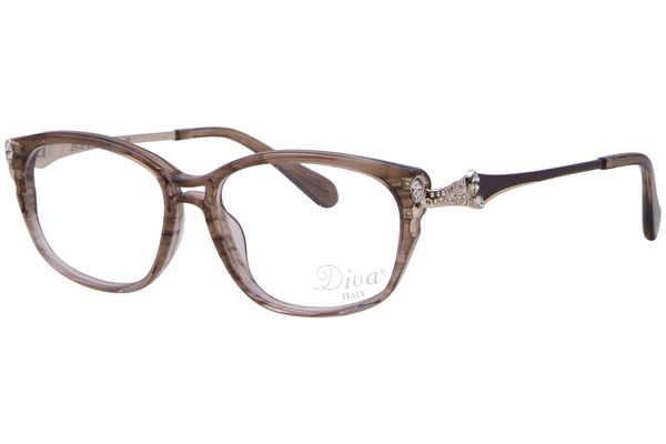 Diva 5540 Eyeglasses Women's Full Rim Cat Eye