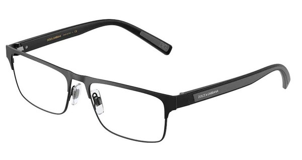  Dolce & Gabbana DG1343 Eyeglasses Men's Full Rim Rectangle Shape 