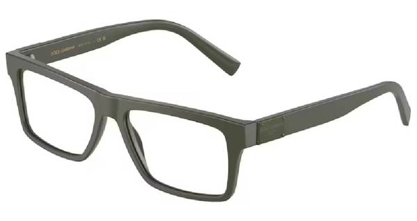  Dolce & Gabbana DG3368 Eyeglasses Men's Full Rim Rectangle Shape 