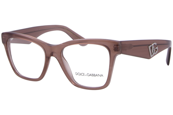  Dolce & Gabbana DG3374 Eyeglasses Women's Full Rim Square Shape 