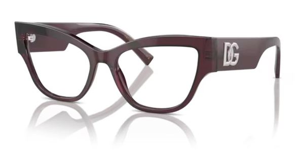 Dolce & Gabbana DG3378 Eyeglasses Women's Full Rim Cat Eye