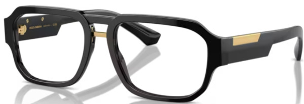  Dolce & Gabbana DG3389 Eyeglasses Men's Full Rim Pilot 