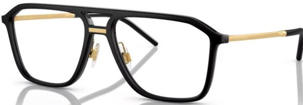  Dolce & Gabbana DG5107 Eyeglasses Men's Full Rim Pilot 