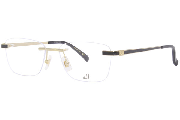  Dunhill DU0038OA Eyeglasses Men's Rimless Square Shape 