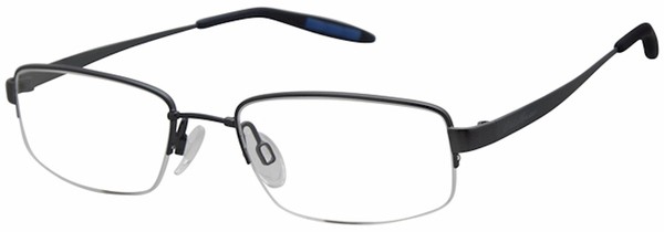 Eddie Bauer EB32022 Eyeglasses Men's Semi Rim Rectangle Shape