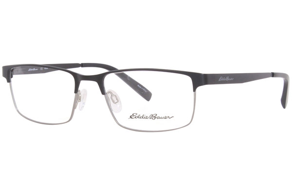  Eddie Bauer EB32030 Eyeglasses Men's Full Rim Rectangle Shape 