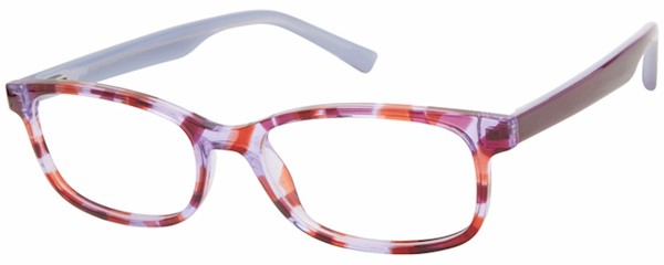  Eddie Bauer EB32218 Eyeglasses Women's Full Rim Square Shape 