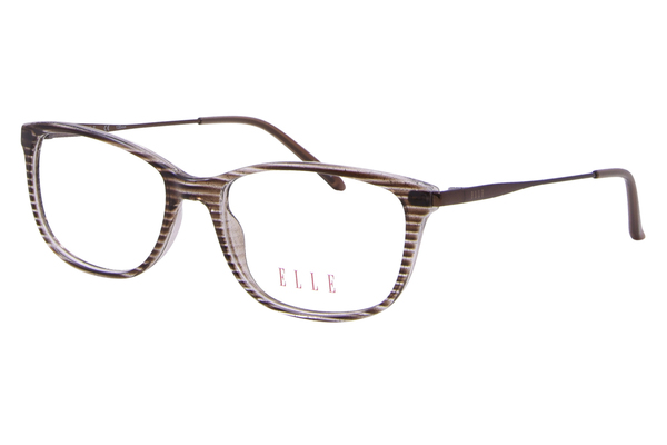  Elle EL13455 Eyeglasses Women's Full Rim Rectangular Optical Frame 