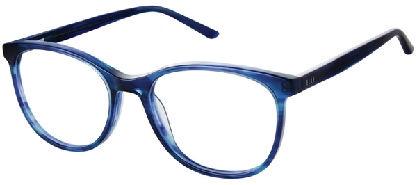 Elle 13530 Eyeglasses Women's Full Rim Round Shape