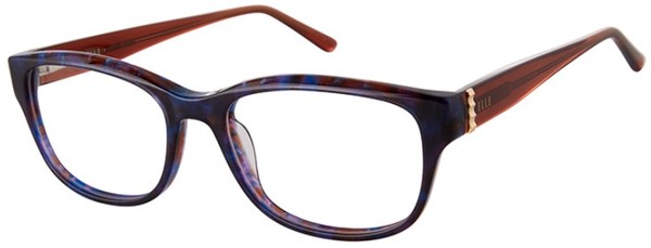 Elle 13550 Eyeglasses Women's Full Rim Oval Shape