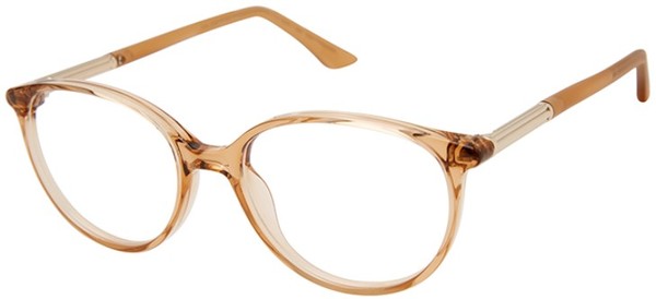  Elle 13558 Eyeglasses Women's Full Rim Round Shape 