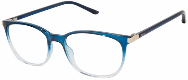 Elle EL13473 Eyeglasses Frame Women's Full Rim Round