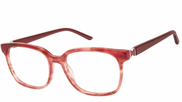  Elle EL13453 Eyeglasses Women's Full Rim Square Optical Frame 