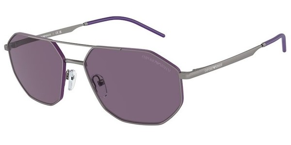 Emporio Armani EA2147 Sunglasses Men's Pilot