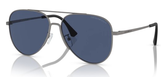  Emporio Armani EA2149D Sunglasses Men's Pilot 