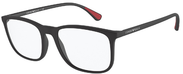  Emporio Armani EA3177 Eyeglasses Men's Full Rim Rectangle Shape 