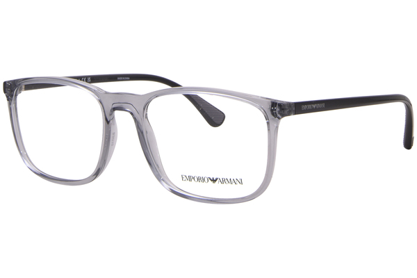 Emporio Armani EA3177 Eyeglasses Men's Full Rim Rectangle Shape