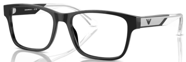  Emporio Armani EA3239 Eyeglasses Men's Full Rim Rectangle Shape 