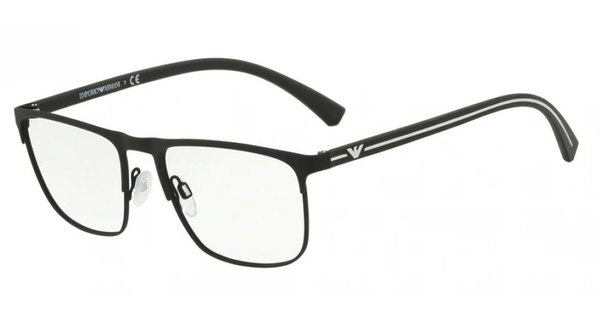  Emporio Armani EA1079 Eyeglasses Frame Men's Full Rim Rectangular 