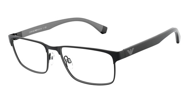 Emporio Armani EA1105 Eyeglasses Frame Men's Full Rim Rectangular