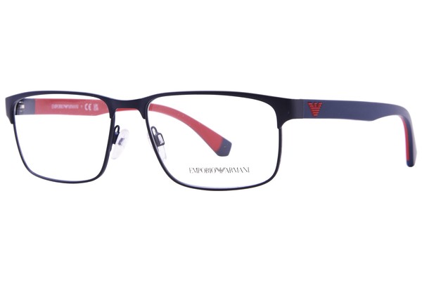 Emporio Armani EA1105 Eyeglasses Frame Men's Full Rim Rectangular