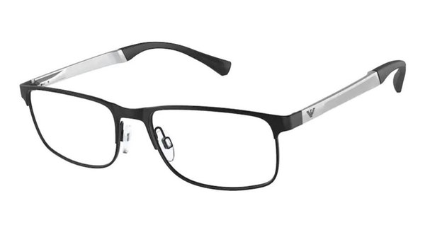  Emporio Armani EA1112 Eyeglasses Frame Men's Full Rim Rectangular 