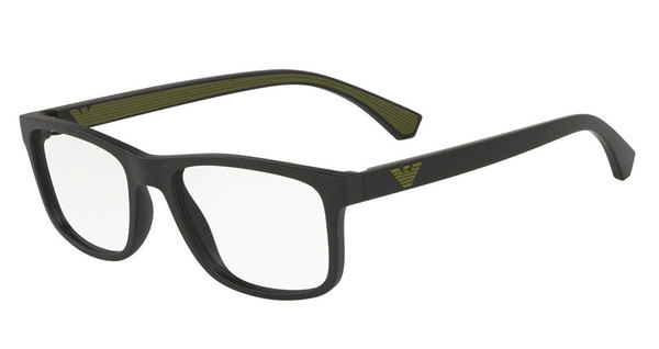  Emporio Armani EA3147 Eyeglasses Frame Men's Full Rim Rectangular 