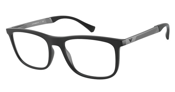  Emporio Armani EA3170 Eyeglasses Frame Men's Full Rim Rectangular 