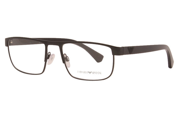  Emporio Armani Eyeglasses Men's Full Rim Rectangular Optical Frame 